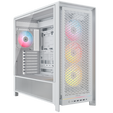 Caixa E-ATX Corsair Frame 5000D RS ARGB Airflow Branca Vidro Temperado image number null