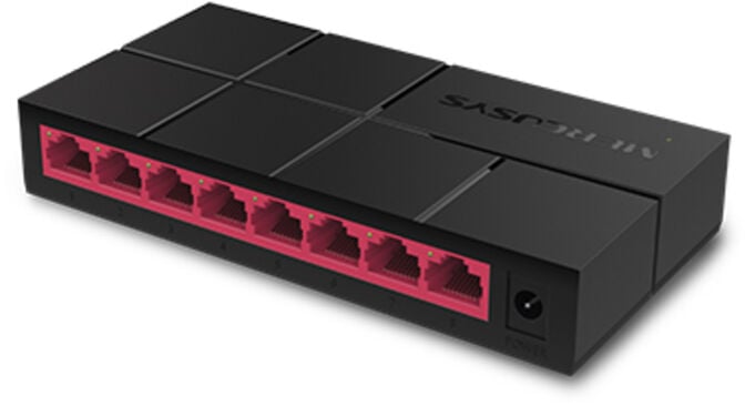 Switch SOHO Mercusys MS108G Mini 8 Portas 10/100/1000 Mbps Plug and Play UnManaged image number 1