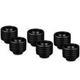 Thermal Grizzly DeltaMate Fitting - ST16 Preto (Pack 6) image number null