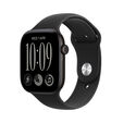 Smartwatch Apple Watch Series 12 GPS + Cellular 46mm Black Aluminium Case with Black Sport Band - M/L image number null