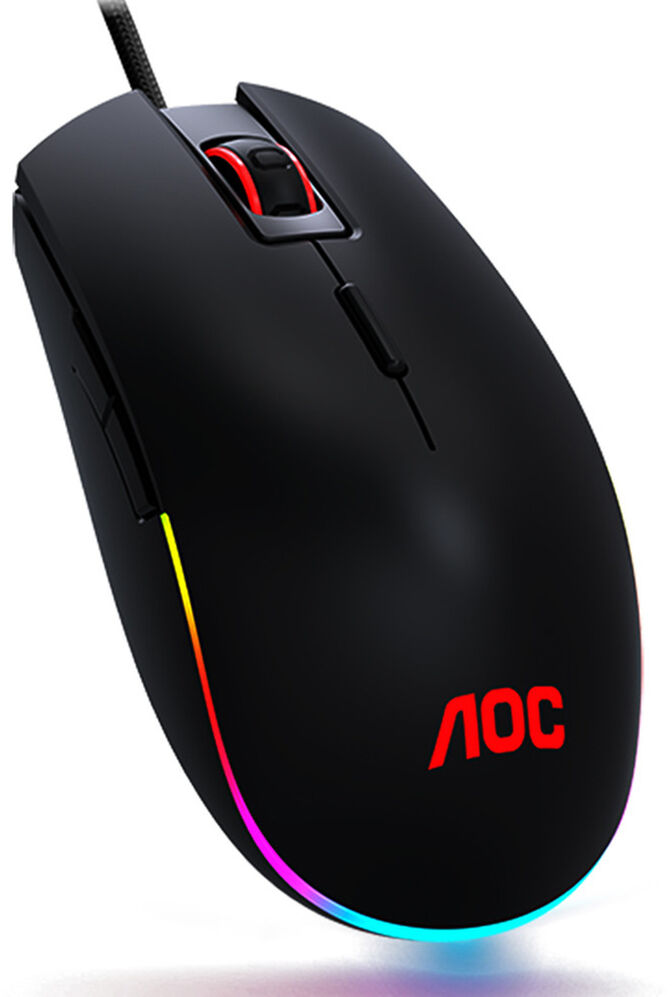 Rato AOC Gaming GM500 5000DPI RGB Preto image number 0