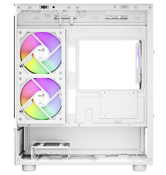 Caixa Micro-ATX Aerocool Viewport Mini Vidro Temperado Branco image number 3