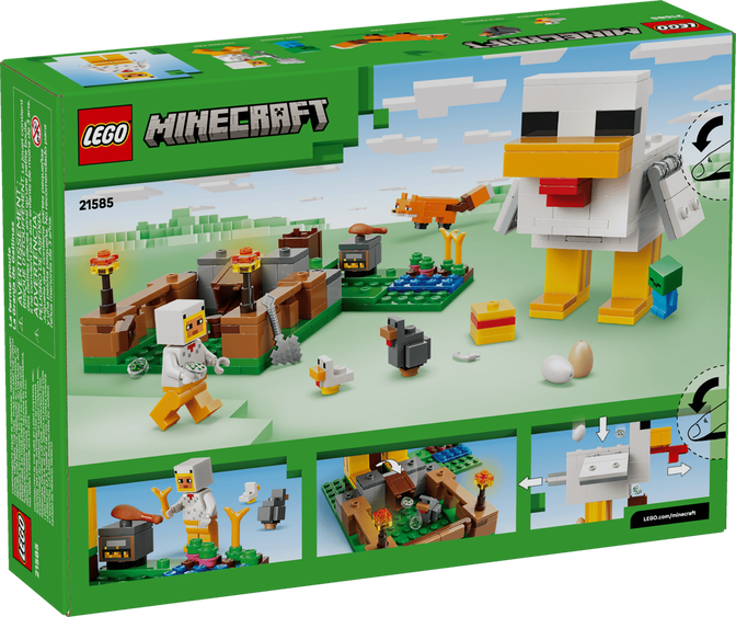 LEGO Minecraft: Quinta da Galinha, 233 Pe&ccedil;as (21585) image number 1