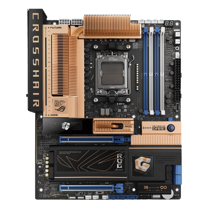 Motherboard Asus ROG Crosshair 2006 X870E Anniversary Edition SktAM5 image number 1