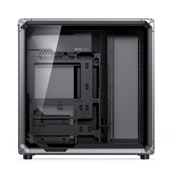 Caixa ATX Jonsbo X400 PRO Vidro Temperado Curvo Cinzento image number 2