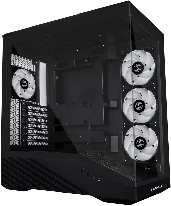 Caixa ATX Lian Li Vector V100 Preto Vidro Temperado image number 2