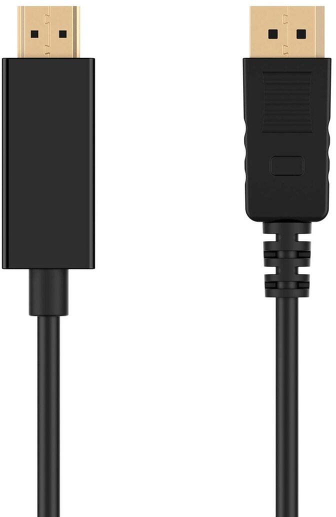 Cabo Conversor Ewent DisplayPort 1.2 > HDMI 1.2 Macho/Macho 1.8 M Preto image number 0
