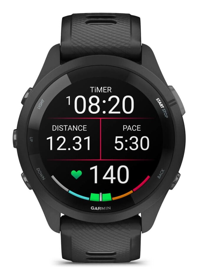 Smartwatch Garmin Forerunner 265 46mm Preto/Cinzento image number 1