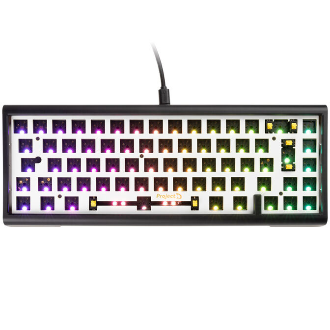 Barebone Ducky Tinker65 65% RGB Black (ISO) image number 0