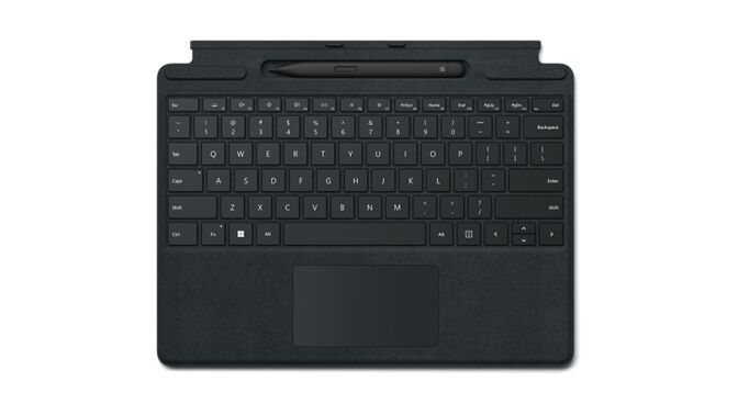 Microsoft Surface Pro Signature Keyboard com Slim Pen 2 Preto image number 0