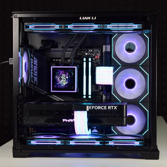 Computador King Mod Gamer-PC Ryzen 7 9850X3D 32GB DDR5 2TB RTX 5090 WiFi W11 image number 2