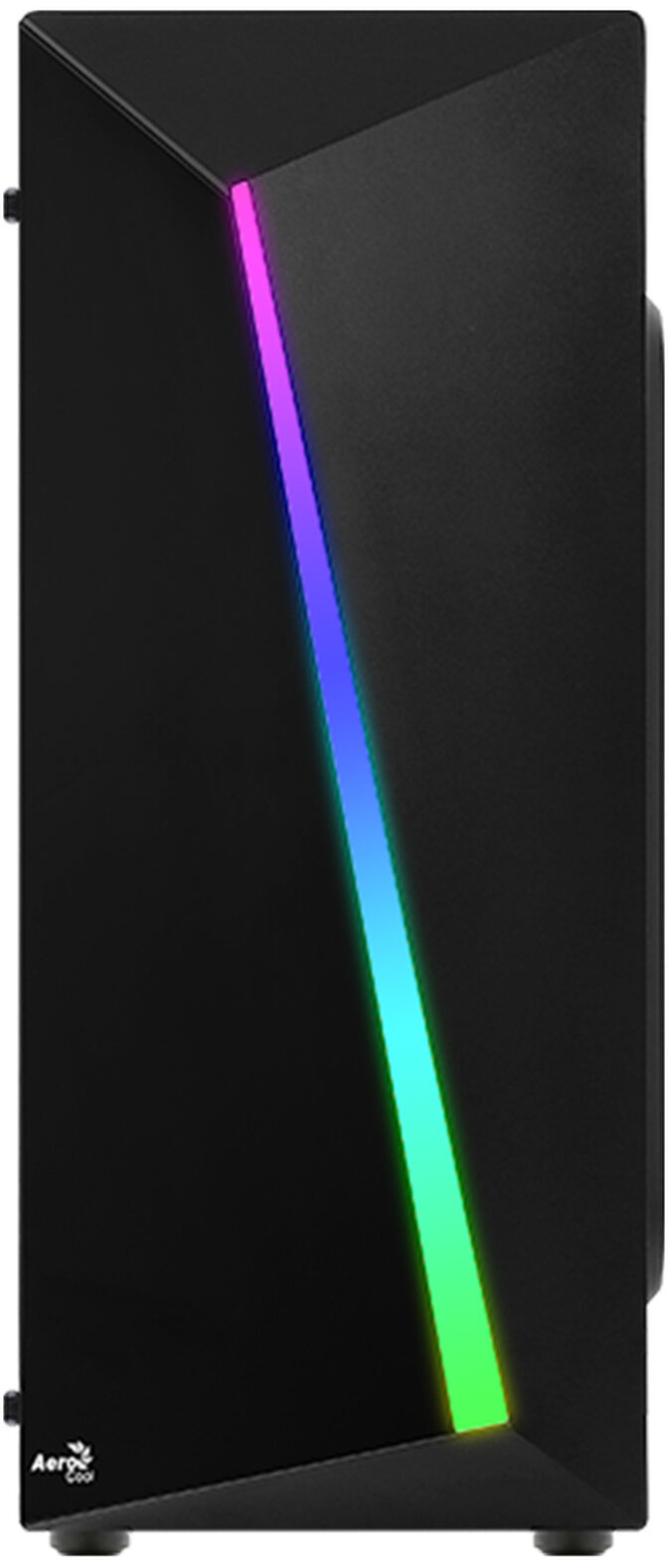 Caixa ATX Aerocool Shard RGB Vidro Temperado Preto image number 1