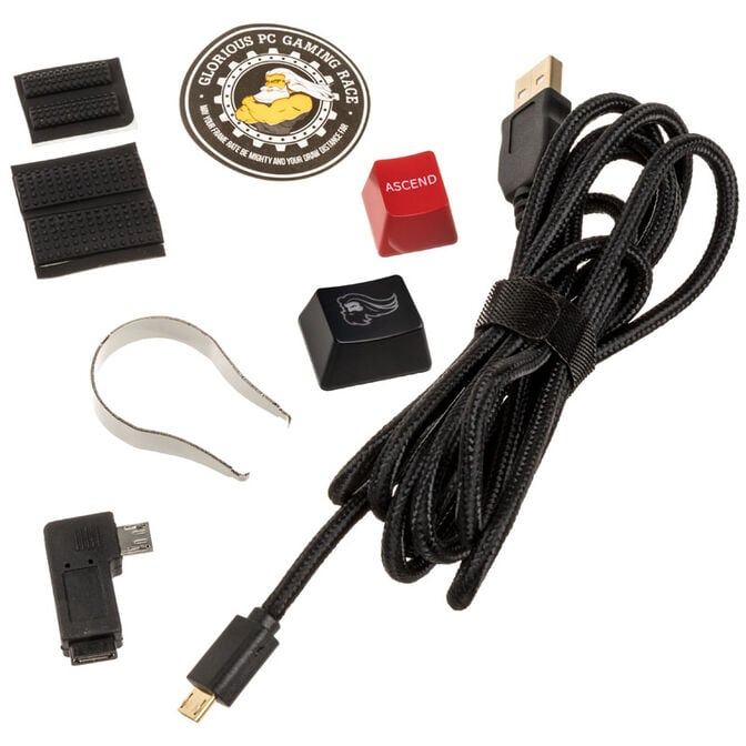 ** B Grade ** Barebone Glorious GMMK Compacto RGB (ANSI) image number 7