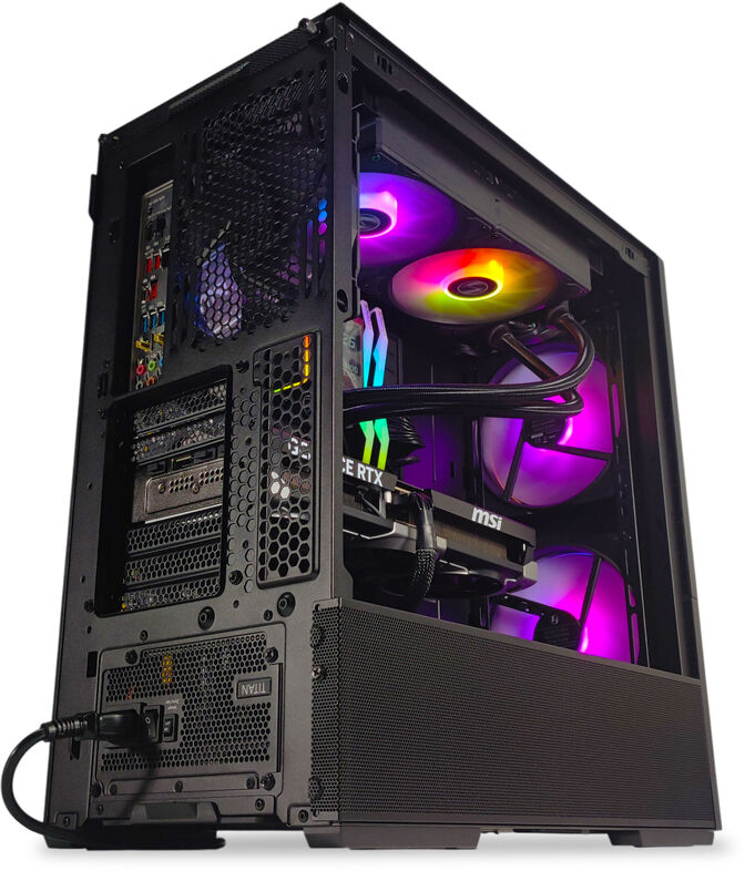 Computador King Mod Gamer-PC Ryzen 7 7800X3D 32GB DDR5 1TB RTX 5070 Ti WiFi W11 image number 3