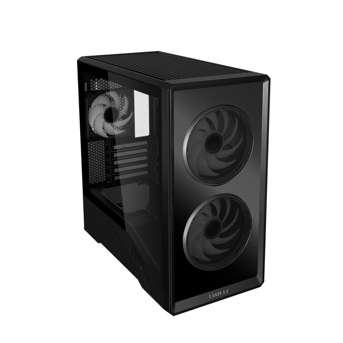 Caixa Micro-ATX Lian Li Vector V150 Mini Infinity Preto Vidro Temperado image number 7
