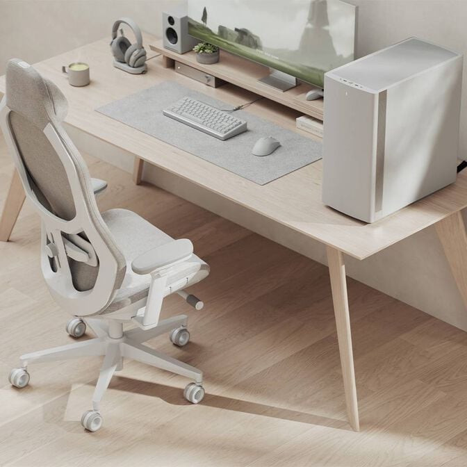 Cadeira Ergon&oacute;mica Fractal Design Refine 2 Fabric Light image number 2