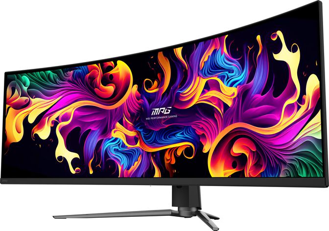 Monitor Curvo MSI MPG 491CQP QD-OLED 49" DQHD 144Hz USB-C image number 17