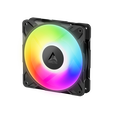 Ventoinha Arctic P12 PRO PWM PST Low Noise ARGB 120mm (Pack 3) - Preto image number null