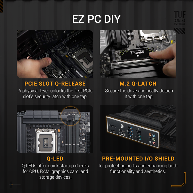Motherboard Asus TUF B860M-Plus Gaming image number 10