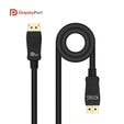 Cabo DisplayPort 1.4 Nanocable DP M/M 1.5 M Certificado VESA image number null