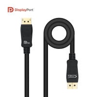 Cabo DisplayPort 1.4 Nanocable DP M/M 1.5 M Certificado VESA