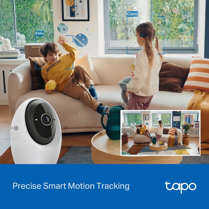 C&acirc;mara de Seguran&ccedil;a TP-Link Tapo C260 4K Pan/Tilt AI Home Security Wi-Fi image number 9