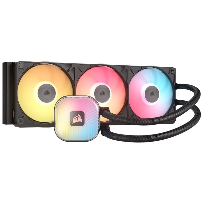 Water Cooler CPU Corsair iCUE LINK TITAN II 360 RX RGB 360mm Preto image number 0