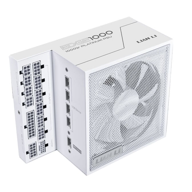 Fonte Modular Lian Li Edge 1000W 80+ Platinum Branco image number 0