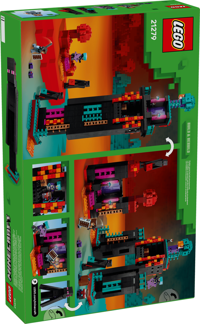 LEGO Minecraft: A Torre do Enderman, 867 Pe&ccedil;as (21279) image number 1