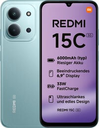 Smartphone Xiaomi Redmi 15C 5G 6.9" (4 / 128GB) 120Hz Verde