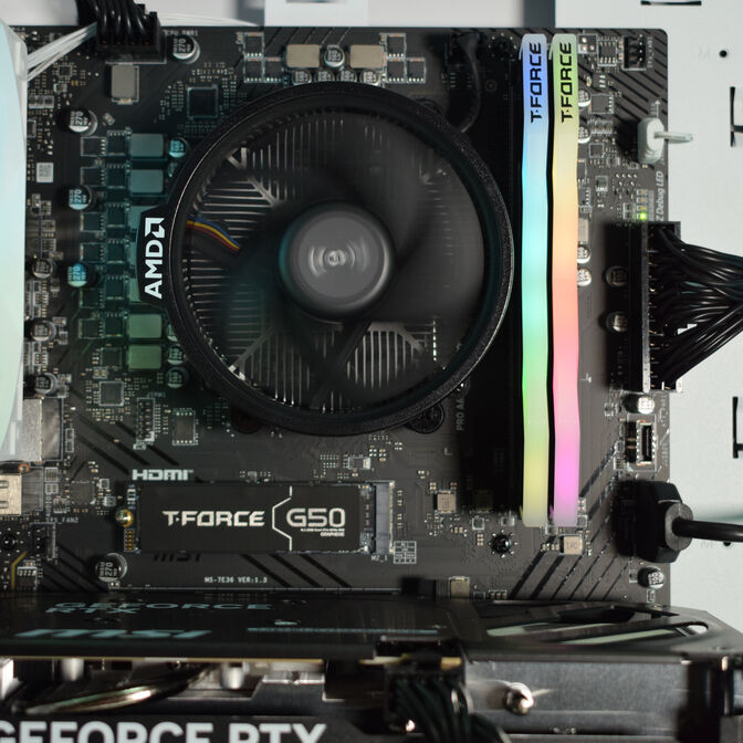 Computador AURA Gamer-PC Ryzen 5 7500F 32GB DDR5 1TB RTX 5060 Ti 16GB WiFi W11 image number 7