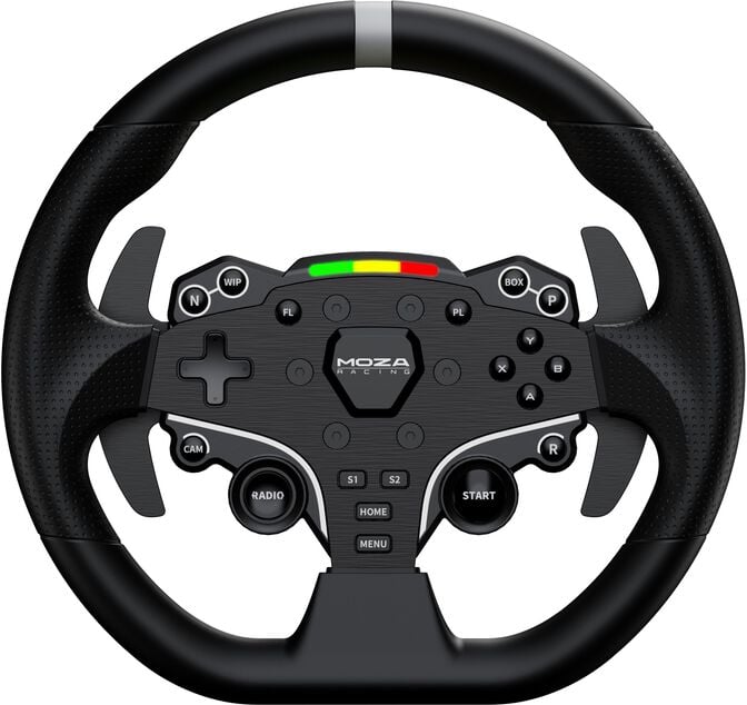 Conjunto MOZA Racing R3 Racing Simulator PC ( Base Volante Direct Drive R3 + Volante ES + Pedais SR-P Lite + Suporte de Mesa R5) image number 3
