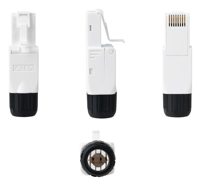Conector RJ45 UTP CAT.6A AUTO-CRIMPABLE (10 UD) image number 3