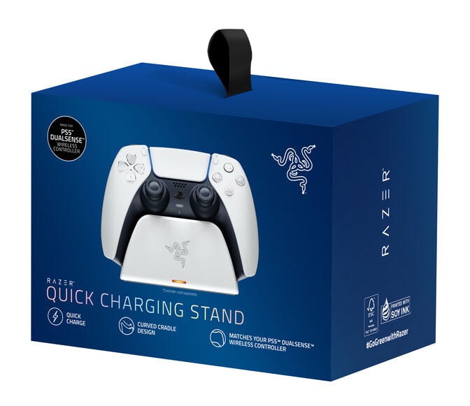 Suporte de Carregamento Razer Universal Quick Charging Stand para PlayStation 5 Branco image number 7