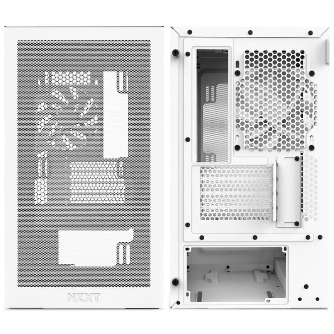 Caixa Micro-ATX NZXT H3 Flow Branca Vidro Temperado image number 10