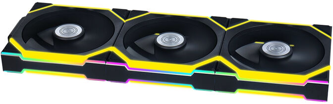 Ventoinha Lian Li UNI FAN SL120 Wireless RGB PWM Preto 120mm (Pack 3) image number 1