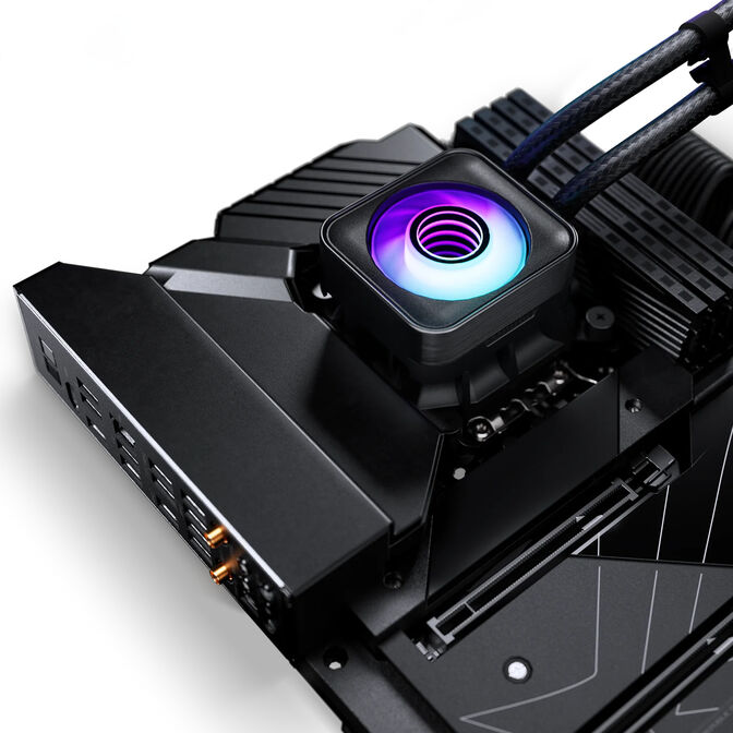 Water Cooler CPU Phanteks Glacier One 360D30 DRGB X2 Preto - 360mm image number 4