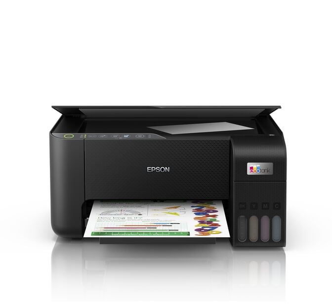 Impressora Multifun&ccedil;&otilde;es a Jato de Tinta Epson EcoTank ET-2860 Wi-Fi image number 2