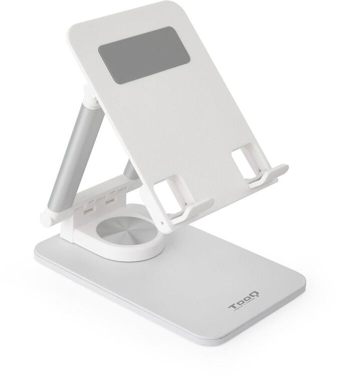 Suporte de Mesa Tooq Rotativo Ajust&aacute;vel p/ Tablet Max. 13" Branco image number 0