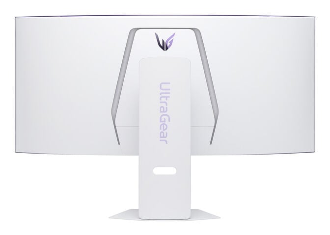 Monitor Curvo Gaming LG UltrGear 39" 39GX90SA-W OLED WQHD 240Hz 0.03ms G-Sync Compatible Smart webOS Branco image number 4