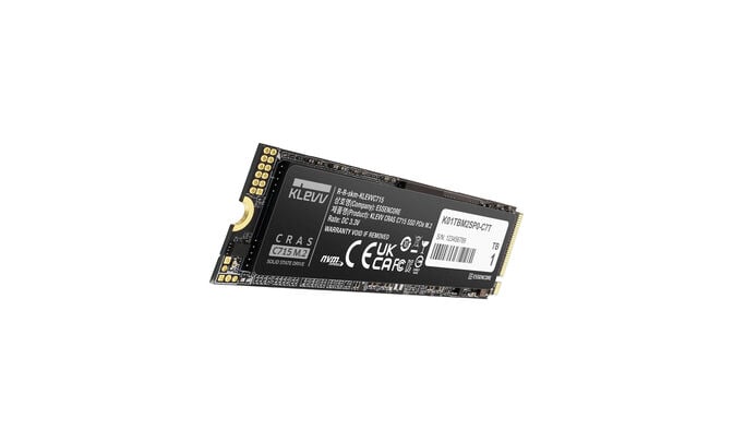 SSD KLEVV CRAS C715 Gen3 1TB M.2 NVMe 2280 (3200/2000MB/s) image number 7