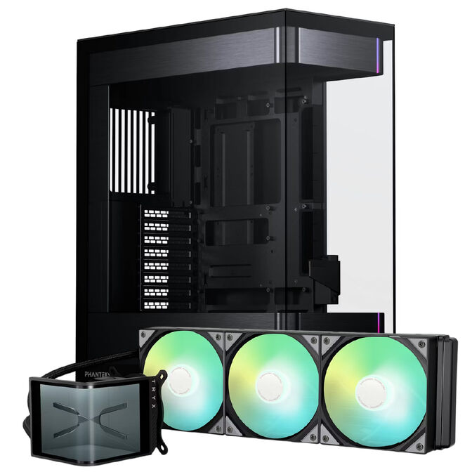 Bundle Caixa ATX Phanteks Evolv Series X2 Preta DRGB + AIO TRYX Panorama SE 360mm image number 0