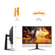 Monitor Curvo AOC Gaming 27" CQ27G4Z2 Fast VA QHD 260Hz image number null