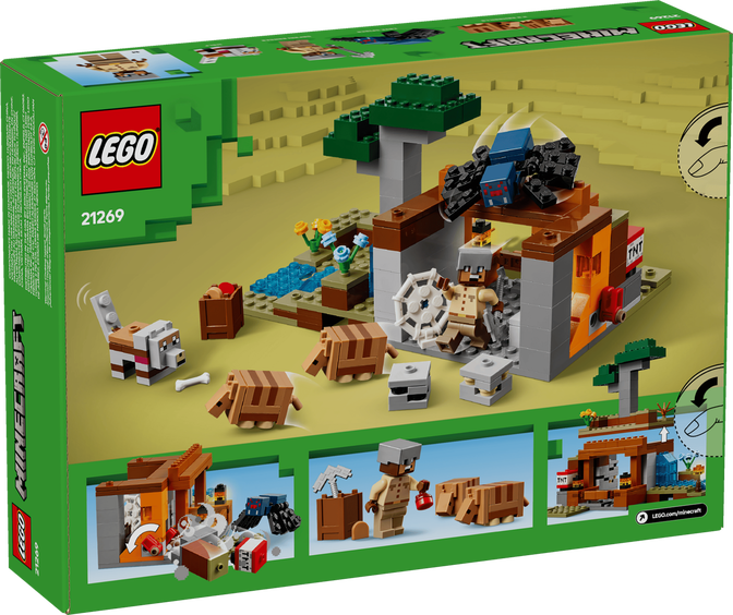 LEGO Minecraft: A Expedi&ccedil;&atilde;o da Mina do Armadilho, 247 Pe&ccedil;as (21269) image number 1