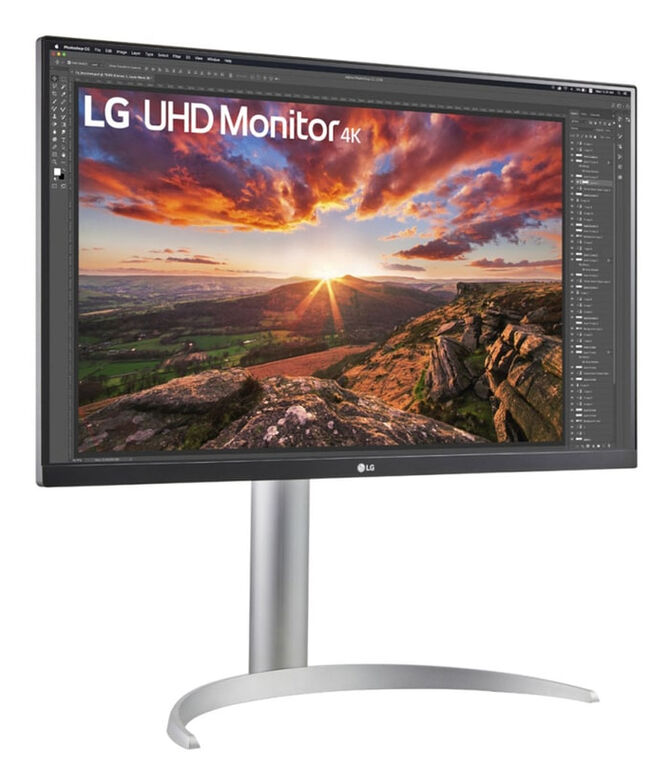 Monitor LG 27" 27UP850K-W 4K UHD 16:9 60Hz FreeSync Branco image number 2
