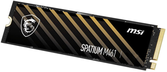 SSD MSI SPATIUM M461 1TB Gen4 M.2 NVMe (5000/3200MB/s) image number 2