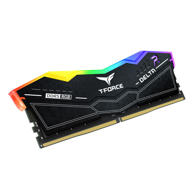 Team Group Kit 32GB (2 x 16GB) DDR5 6000MHz Delta RGB Preto CL30 image number 2