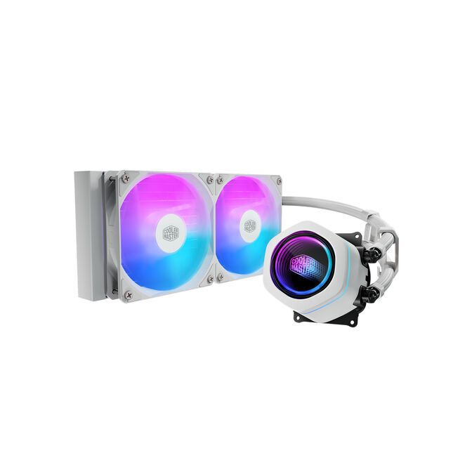 Water Cooler CPU Cooler Master MasterLiquid Core Nex ARGB 240mm Branco image number 0