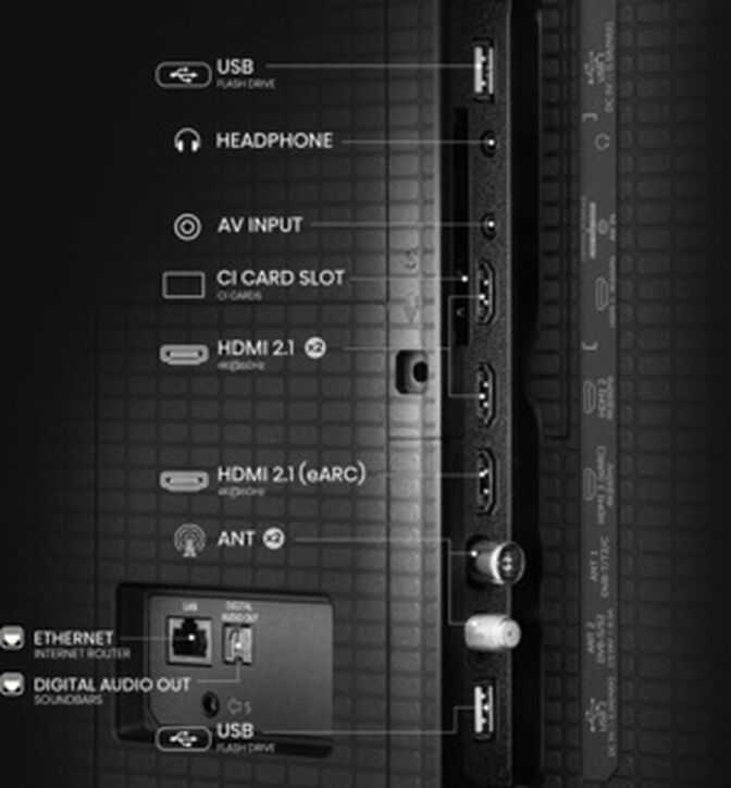 Televis&atilde;o Hisense 50A7Q 50" QLED UltraHD 4K VIDAA image number 9