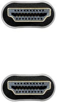 Cabo HDMI V2.1 Ultra High Speed Nanocable A M/M 1.5 M Preto Certificado ULTRA image number null